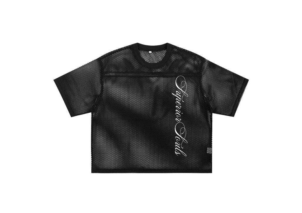 Signature net jersey Black