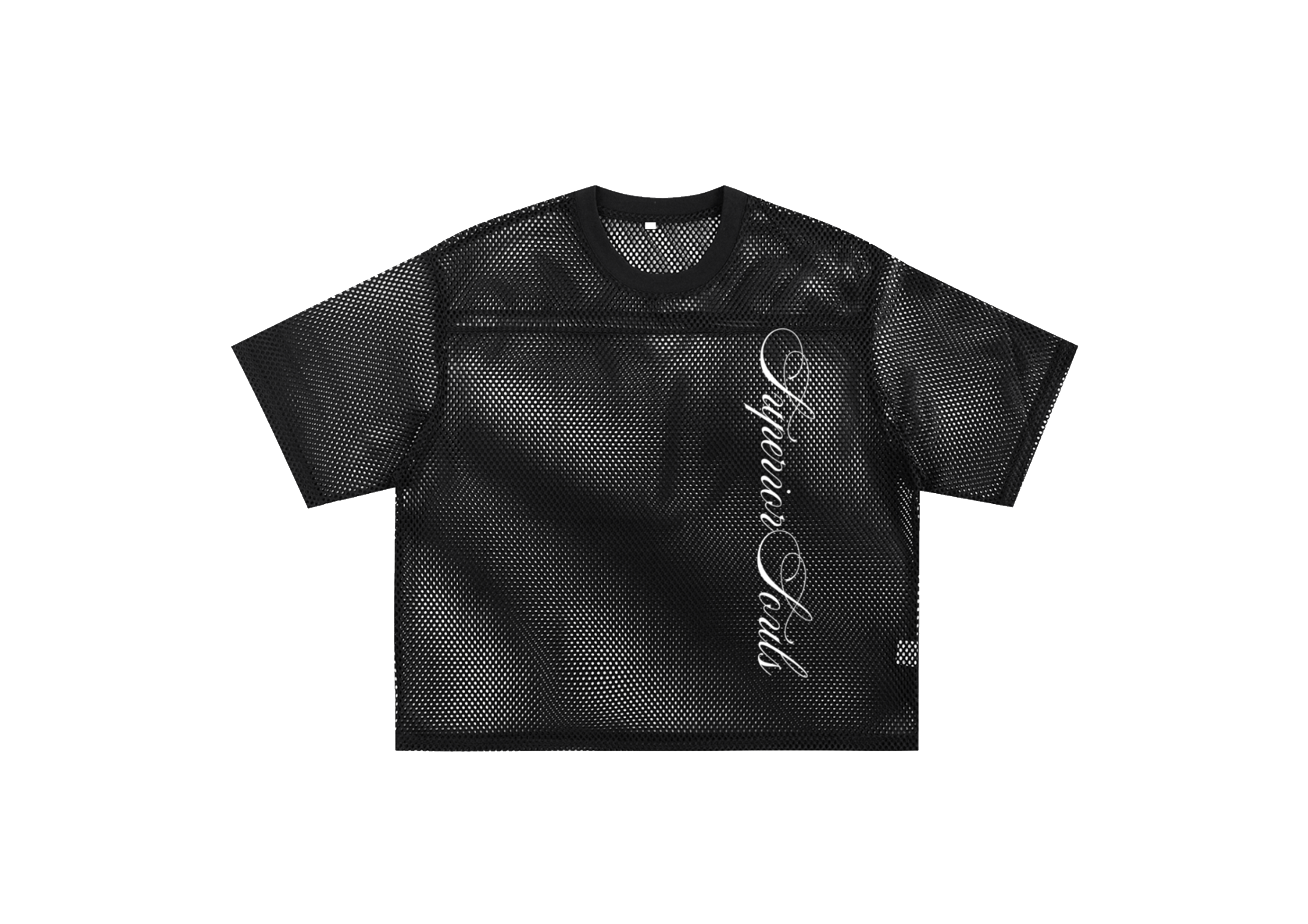Signature net jersey Black