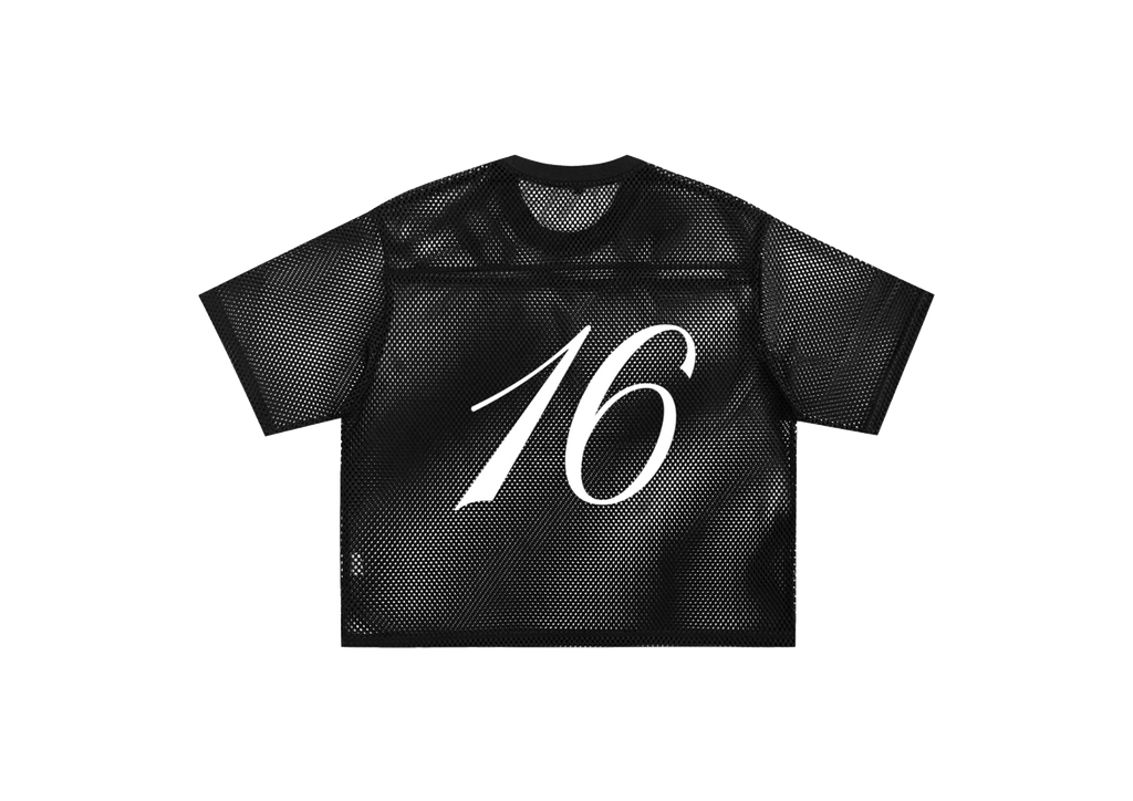 Signature net jersey Black