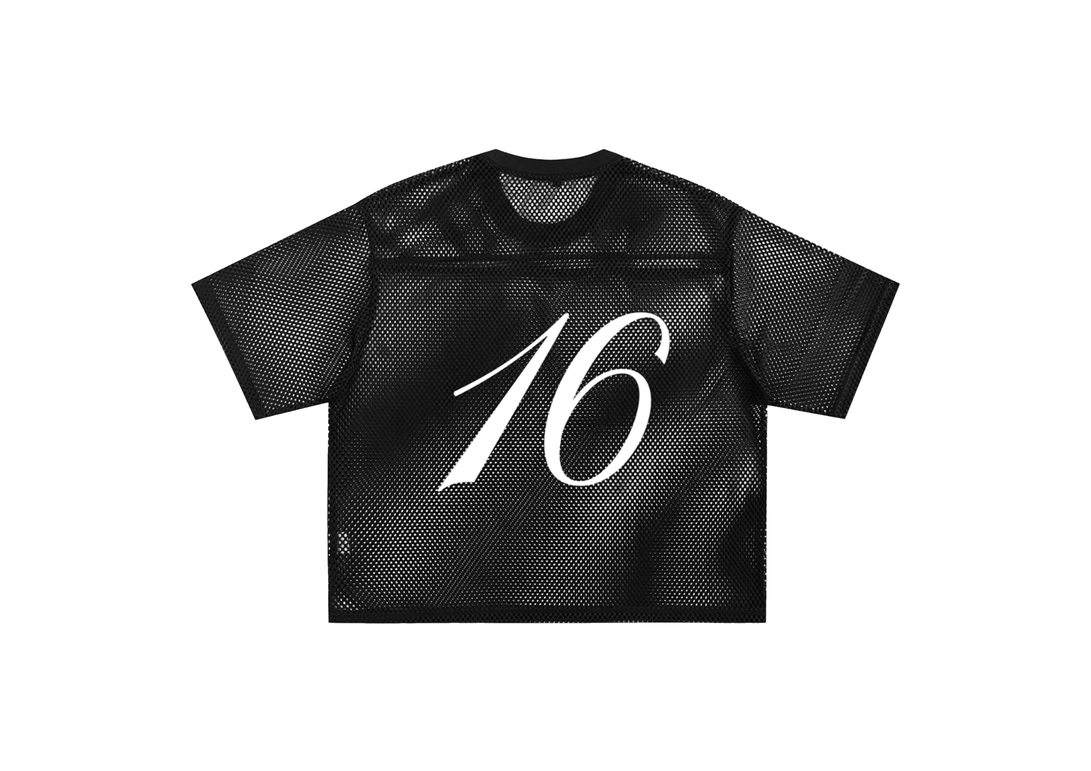 Signature net jersey Black